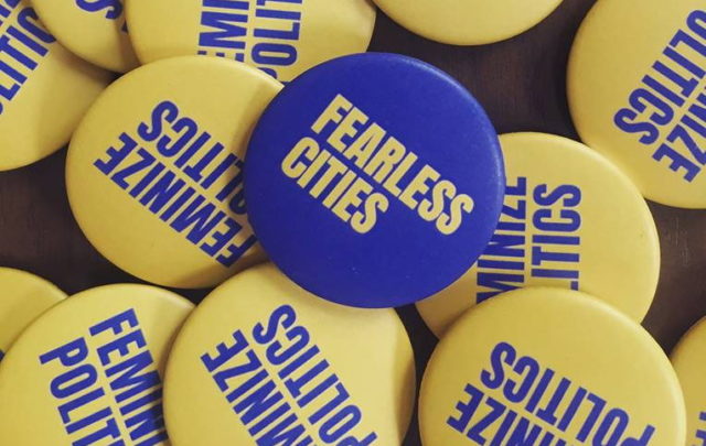 Fearless Cities badges