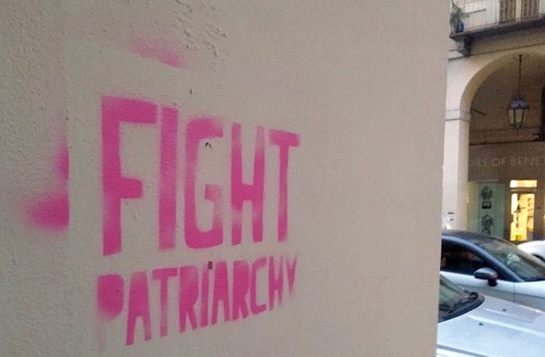 Patriarchy graffitti