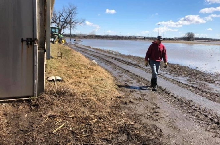 Midwestern flood damage