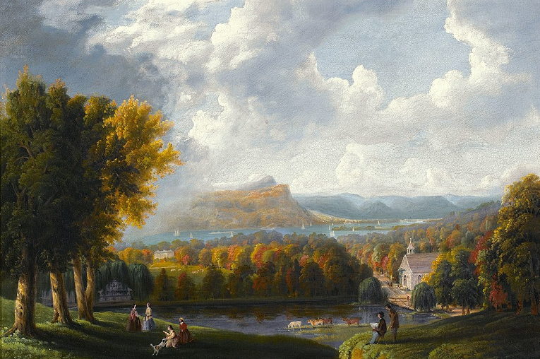 Hudson River Valley by Robert Havell