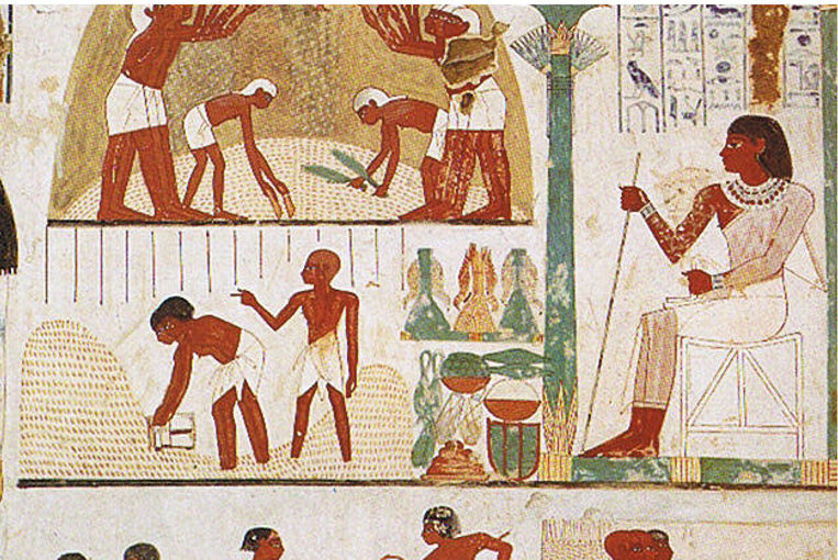 Egyptian threashing floor