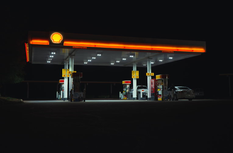 gasoline station