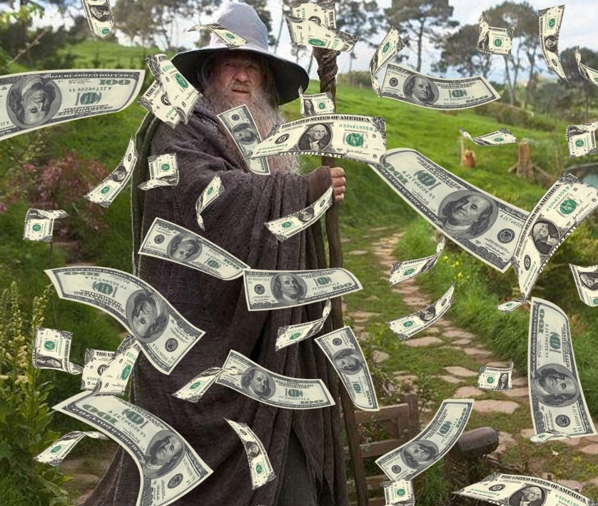 Gandalf with billions