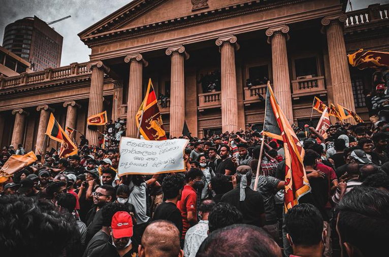 Protests in Colombo