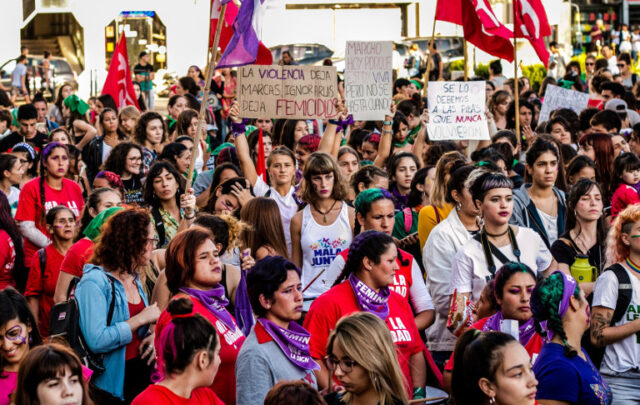 International Women's Strike in Argentina