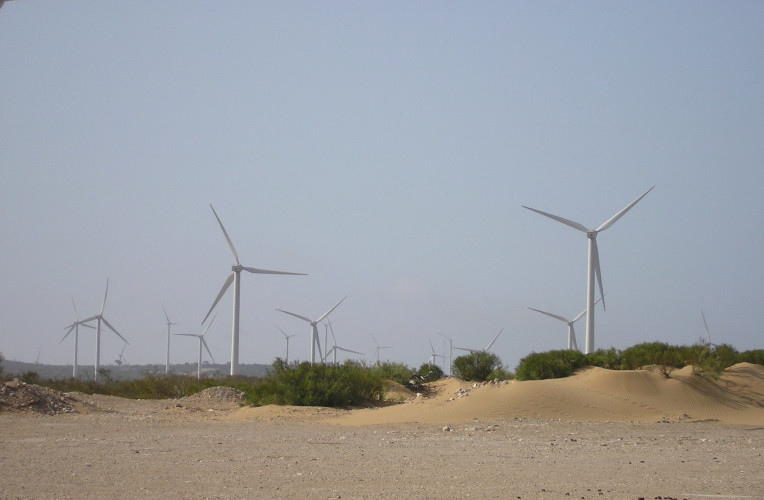 Moroccan wind farm