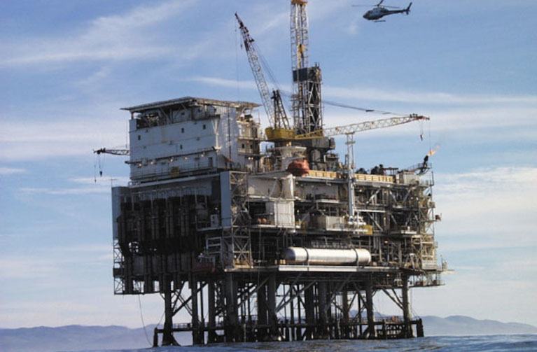 offshore oil platform