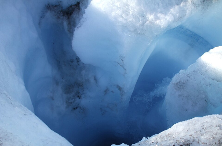 Greenland ice sheet melting