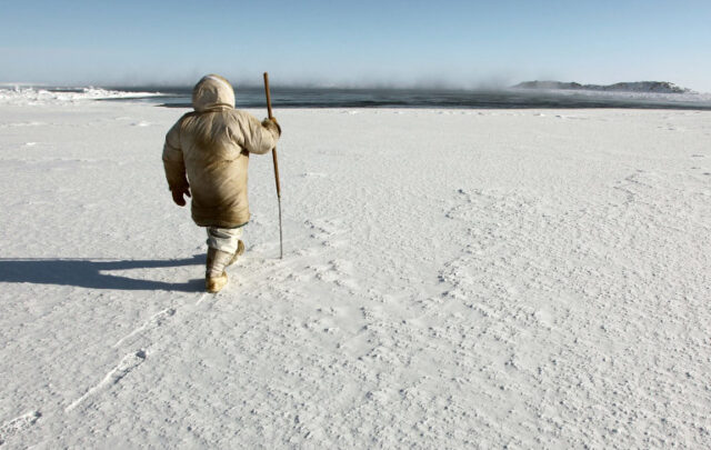 Inuit hunter