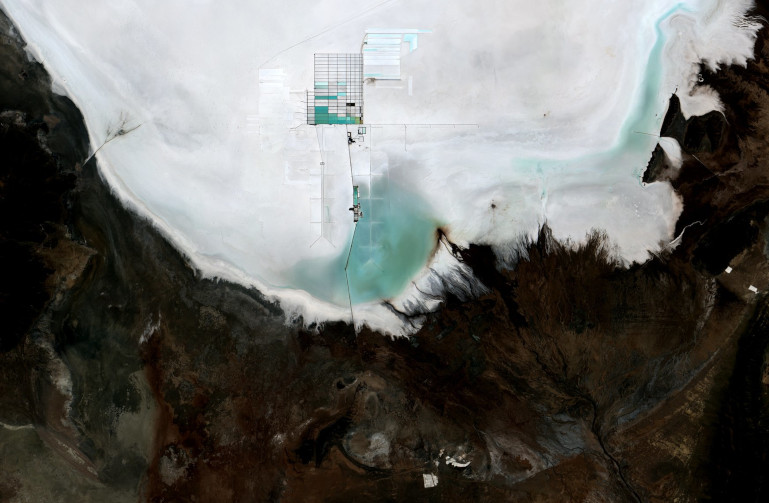 Lithium mine in Bolivia