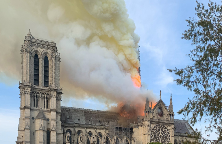 Notre Dame fire