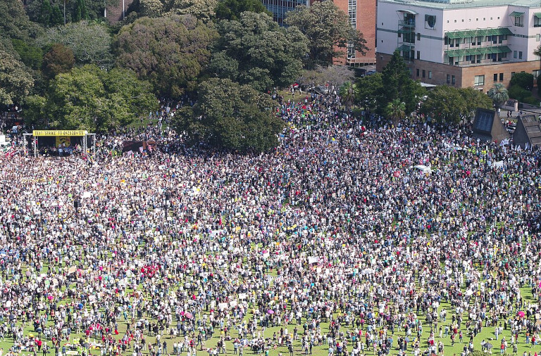 Sydney climate strike