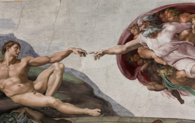Adam's Creation by Michelangelo