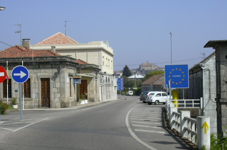 Border between Portugal and Spain