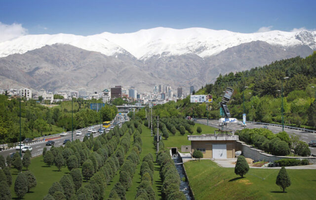 Green belt around Tehran