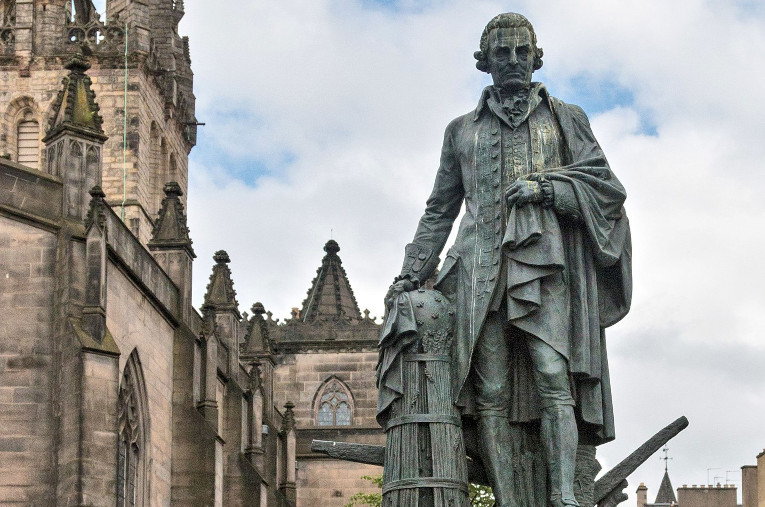 Adam Smith statue