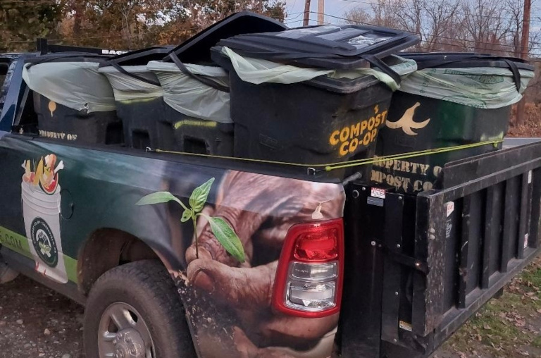 Compost Coop's truck