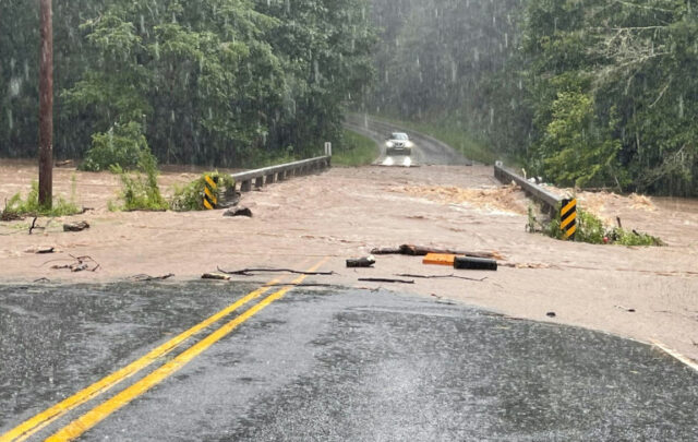 Flooding from Hurricane Fred