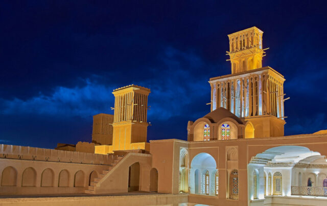 Aghazadeh Mansion, a national historic site in Iran