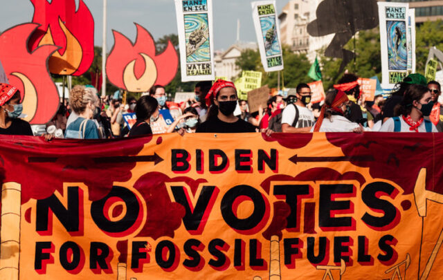 Climate protest in the Netherlands