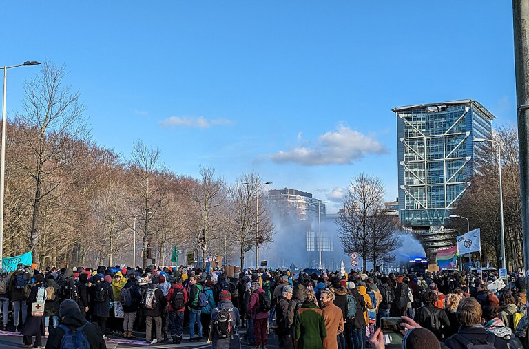 XR Netherlands protest