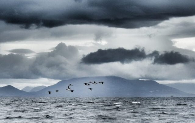 Crossing the Minch, Outer Hebrides.