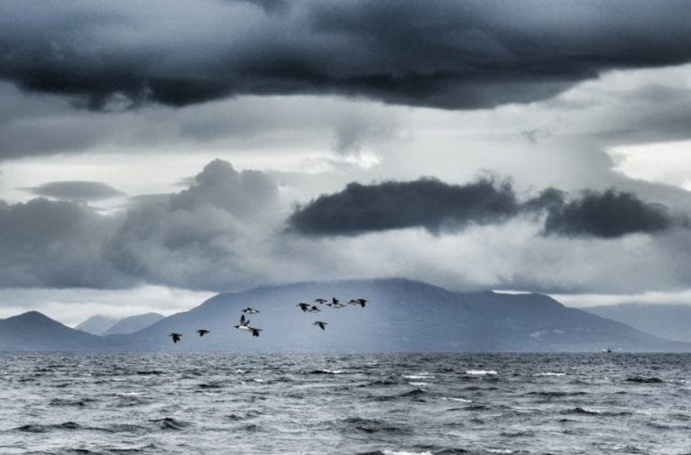 Crossing the Minch, Outer Hebrides.