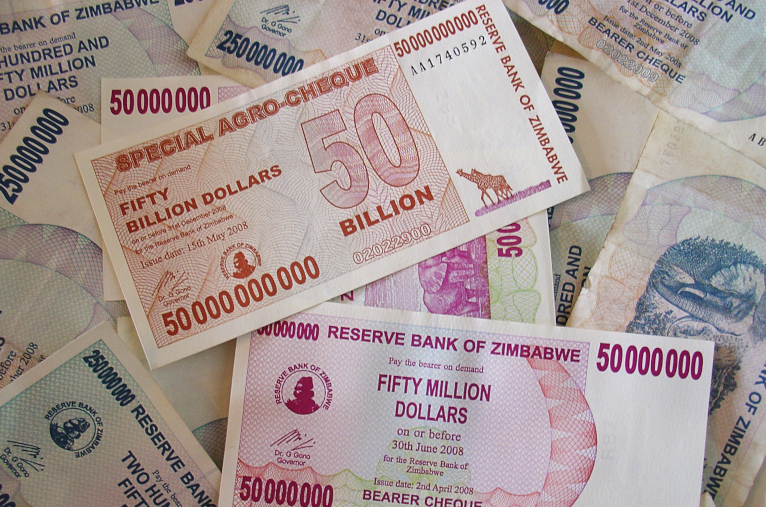 Fifty billion Zimbabwean dollars