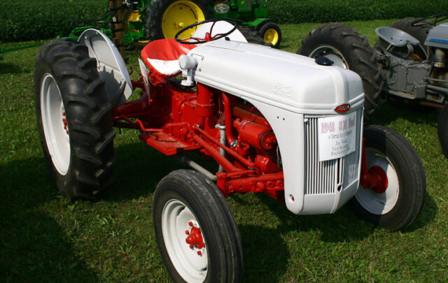 old Ford tractor