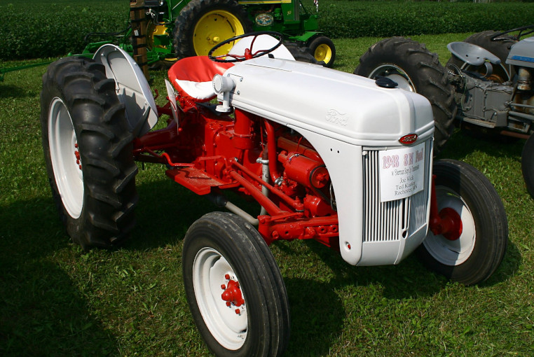 old Ford tractor