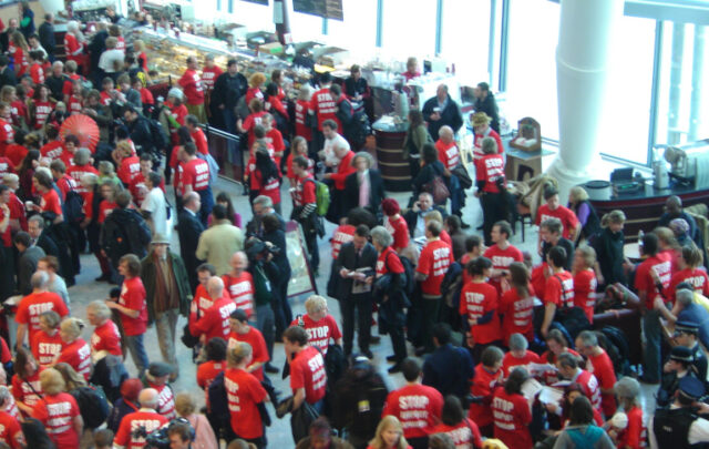 Anti-Heathrow expansion protest