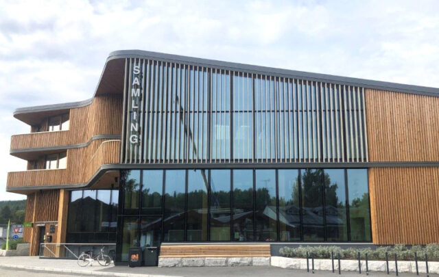 The zero heating library in Nord Odal, Norway (2020).