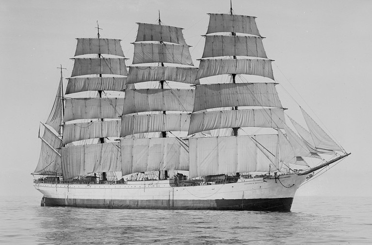 windjammer sailing ship